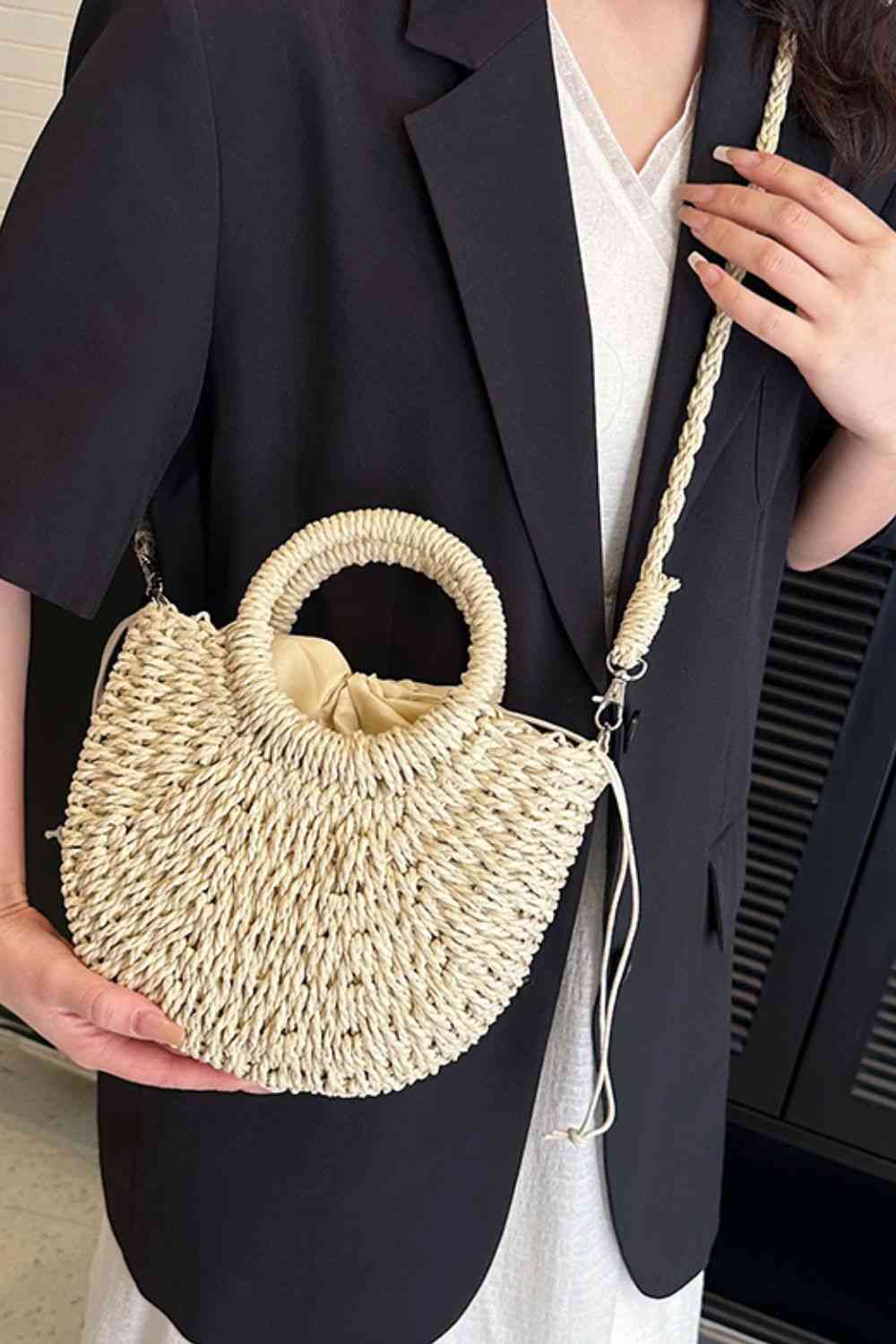 Adored Crochet Crossbody Bag